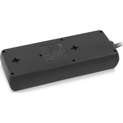 Мережевий фільтр живлення REAL-EL RS-PROTECT 805 1.8m, black (EL122300042)