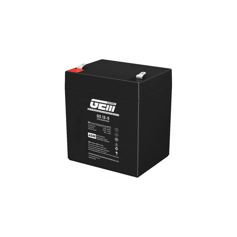 Батарея до ДБЖ GEM GS 12V-5Ah (GS 12-5)