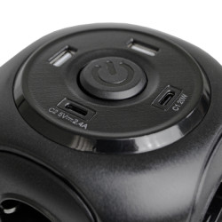 Мережевий фільтр живлення Patron SP-1683-USBT (EXT-PN-SP-1683-USBT)