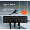 Мережевий фільтр живлення ColorWay CW-PSEA52SBK 5 розеток2м (CW-PSEA52SBK)