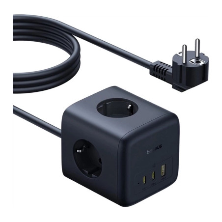 Мережевий фільтр живлення Baseus EnerFill FA11 Cube Power Strip (E00082100123-00)