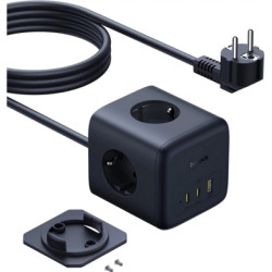 Мережевий фільтр живлення Baseus EnerFill FA11 Cube Power Strip (E00082100123-00)