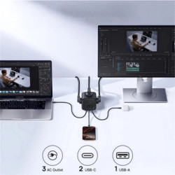 Мережевий фільтр живлення Baseus EnerFill FA11 Cube Power Strip (E00082100123-00)