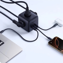 Мережевий фільтр живлення Baseus EnerFill FA11 Cube Power Strip (E00082100123-00)