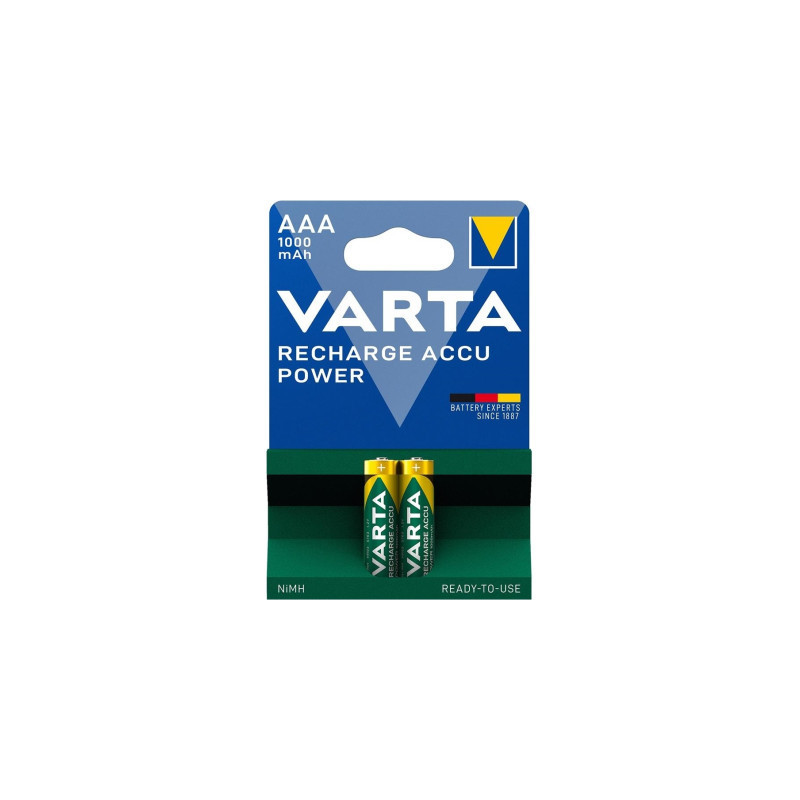 Акумулятор Varta Rechargeable Accu 1000mAh NI-MH * 2 (05703301402)