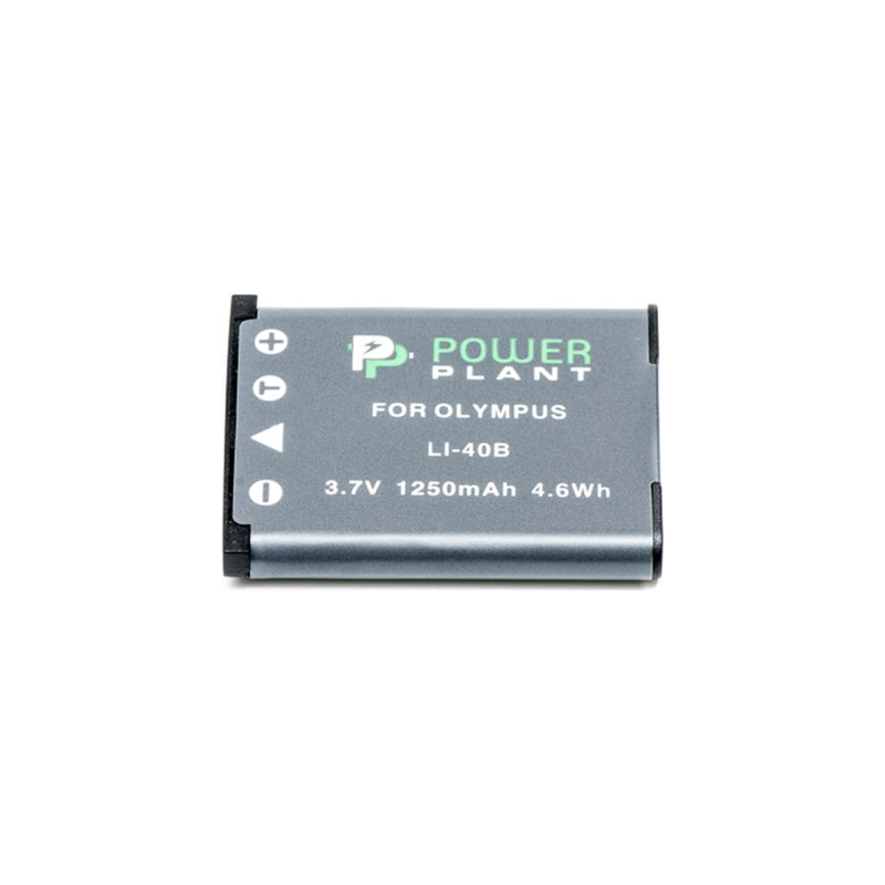 Акумулятор до фото/відео PowerPlant Olympus Li-40B, Li-42B, D-Li63, D-Li108, NP-45, NP-80, NP-82 (DV00DV1090)