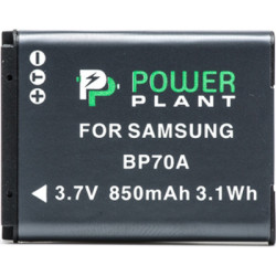 Акумулятор до фото/відео PowerPlant Samsung BP70A (DV00DV1261)