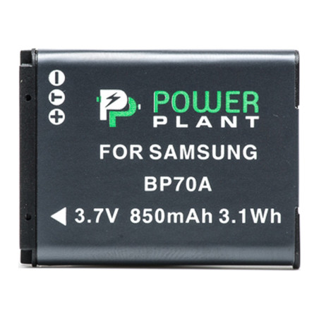 Акумулятор до фото/відео PowerPlant Samsung BP70A (DV00DV1261)