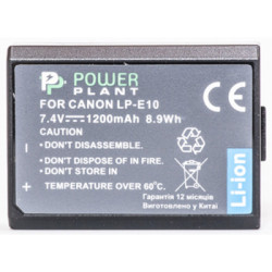 Акумулятор до фото/відео PowerPlant Canon LP-E10 (DV00DV1304)