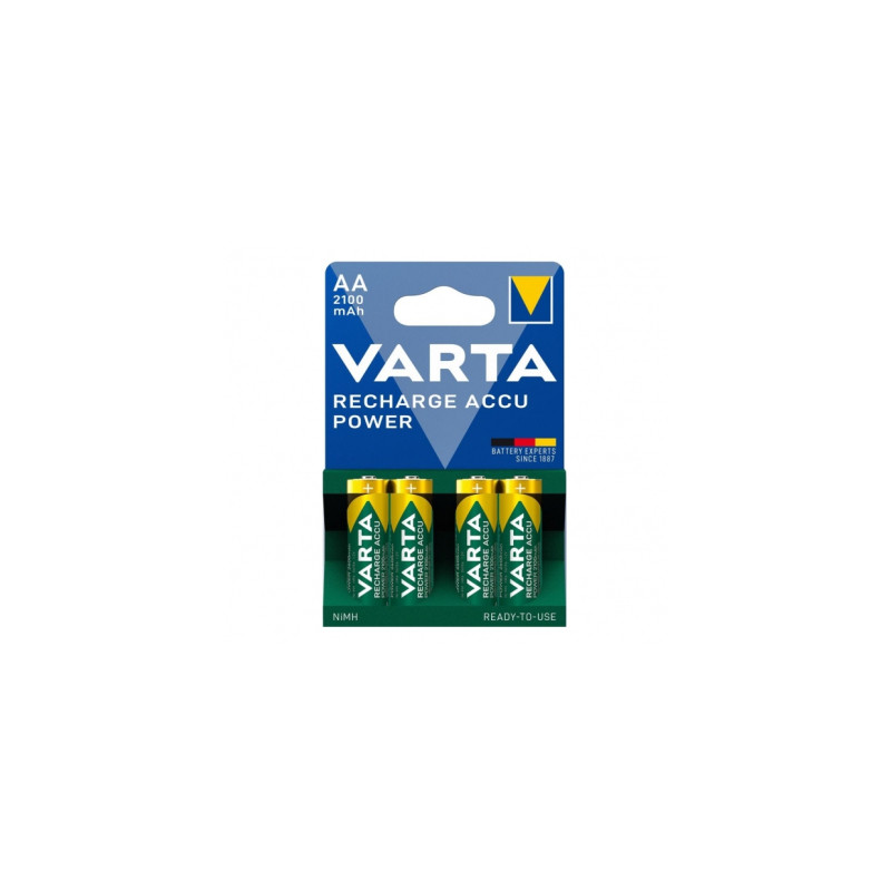 Акумулятор Varta AA 2100mAh * 4 NI-MH Power (56706101404)