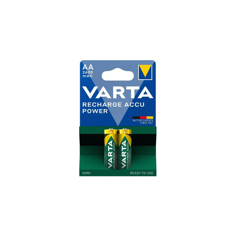 Акумулятор Varta AA 2600mAh * 2 NI-MH Power (5716101402)