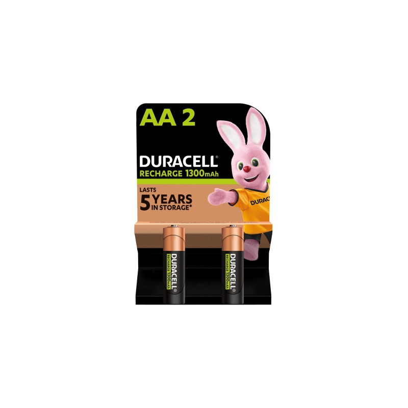 Акумулятор Duracell AA HR6 1300mAh * 2 (5000394039186 / 81367175)