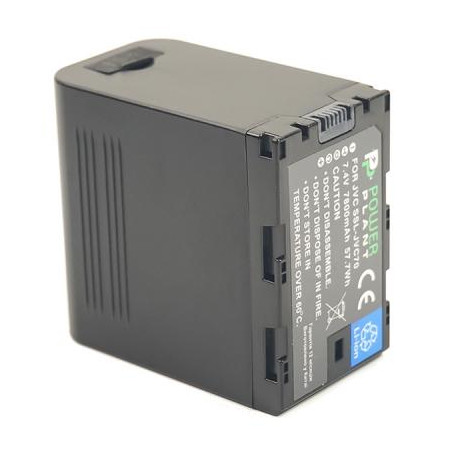 Акумулятор до фото/відео PowerPlant JVC SSL-JVC70, 7800mAh (CB970063)