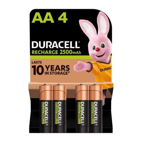 Акумулятор Duracell AA HR6 2500mAh * 4 (5000394057203 / 5007308)