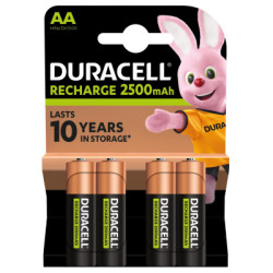 Акумулятор Duracell AA HR6 2500mAh * 4 (5000394057203 / 5007308)