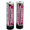 Акумулятор 18650 (168A) 3000 mAh *2 з захистом Beston (AAB1848)