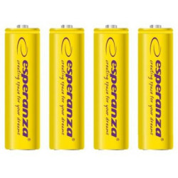 Акумулятор Esperanza AA 2000mAh Ni-MH * 4 yellow (EZA104Y)
