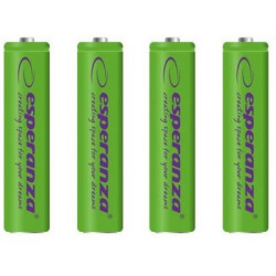 Акумулятор Esperanza AA 2000mAh Ni-MH * 4 green (EZA104G)