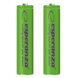 Акумулятор Esperanza AAA 1000mAh Ni-MH * 2 green (EZA101G)