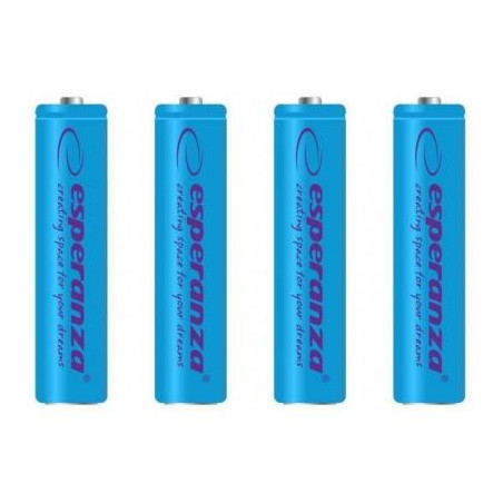 Акумулятор Esperanza AAA 1000mAh Ni-MH * 4 blue (EZA102B)