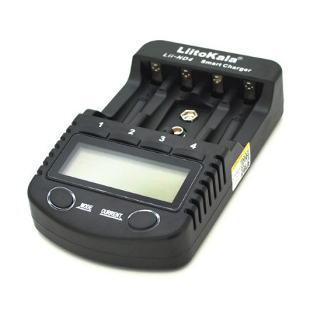 Зарядний пристрій для акумуляторів Liitokala 4 Slots, LED, Ni-Mh, Ni-Cd, AA, AAA, AAAA, С (Lii-ND4)