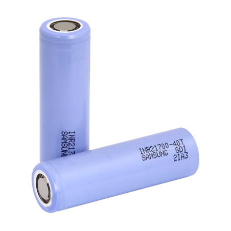Акумулятор 21700 4000mAh, 35A, 4.2/3.6/2.5V Samsung (INR21700-40T)