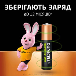 Акумулятор Duracell AAA HR03 750mAh * 4 (5007331)