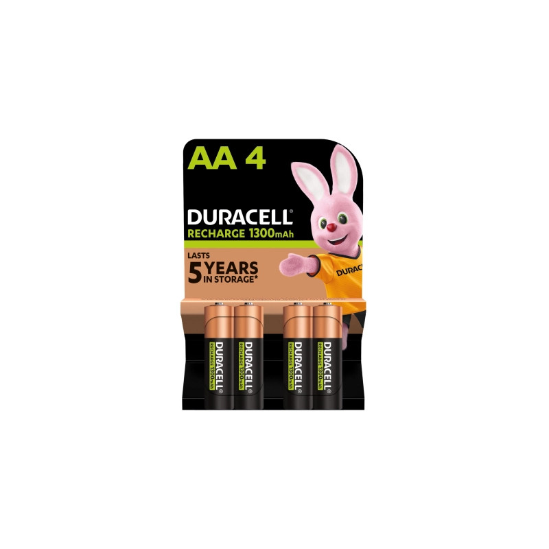Акумулятор Duracell AA HR6 1300mAh * 4 (5007324)