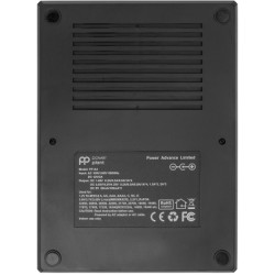 Зарядний пристрій для акумуляторів PowerPlant PP-A4 (Ni-MH,Cd,Li-ion,LiFePO4 / input AC 100V-240V DC 12V) (AA620173)