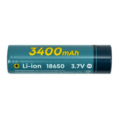 Акумулятор 18650 3400mAh 3.7V 1C PowerPlant (AA620234)