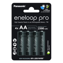 Акумулятор Panasonic AA Eneloop 2500mAh Pro NI-MH * 4 + Сase (BK-3HCDEC4CP)