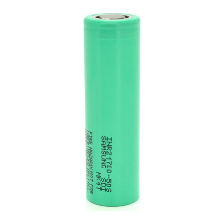 Акумулятор 21700 5000mAh, 50A, 4.2/3.6/2.5V, Green Samsung (INR21700-50S / 32719)