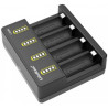 Зарядний пристрій для акумуляторів Liitokala 4 Slots, Li-ion, 16340, CR123A (Lii-L16340)