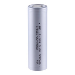 Акумулятор 21700 Li-Ion 5000mAh 3.6V 70A JHY (INR21700-RS50)