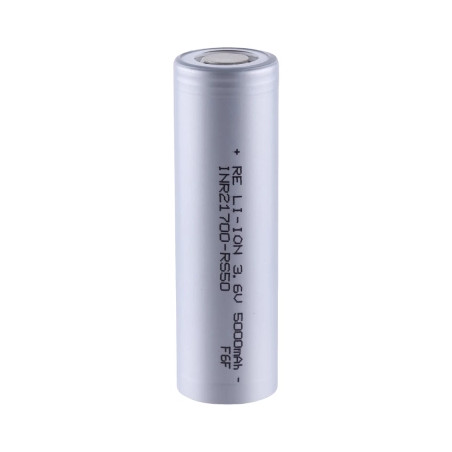 Акумулятор 21700 Li-Ion 5000mAh 3.6V 70A JHY (INR21700-RS50)