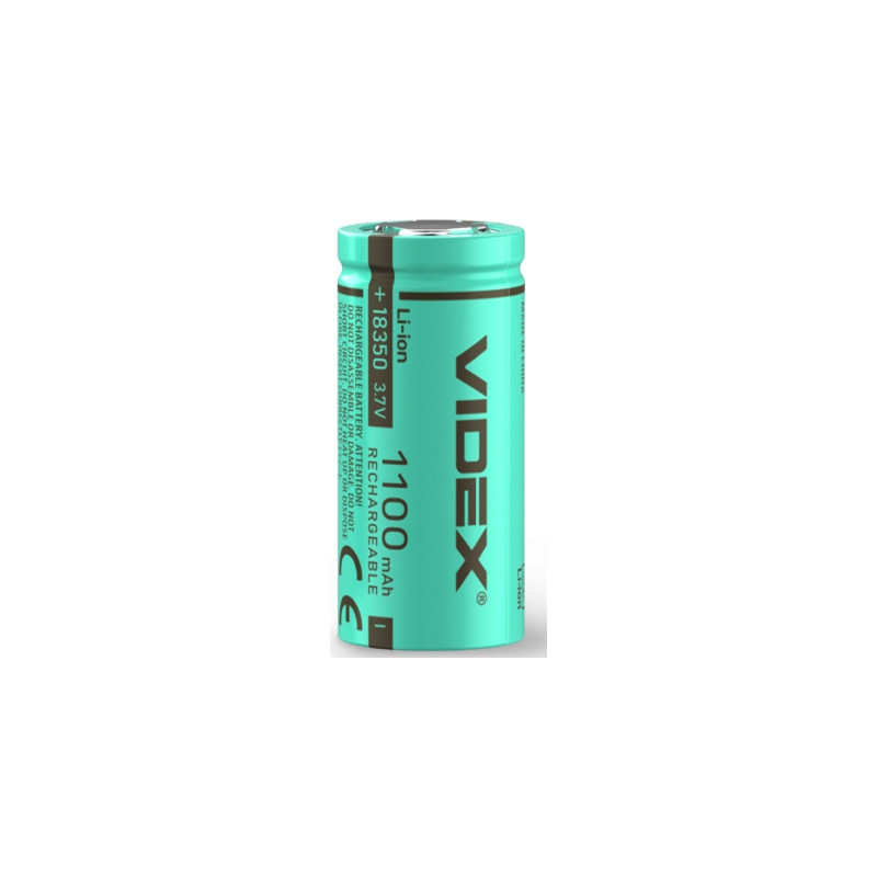 Акумулятор 18350 1100mAh bulk/1шт Videx (18350/1100/1B)