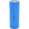 Акумулятор 26650 3300mAh, LiFePO4, FlatTop, 3.2V, Blue Vipow (IFR26650-3300mAhFT / 31075)