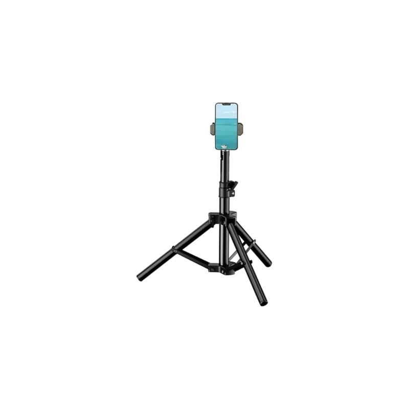 Штатив RTAKO ZJ-ZB01 55CM Matte Finish Carbon Steel Tripod Black (6930539528246)