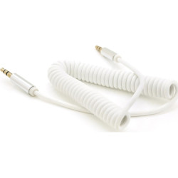 Кабель мультимедійний 3.5mm M to 3.5mm M 1.5m 90° corner white Voltronic (YT-AUXSGJ(M)/(M)-1.5-W)