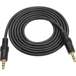 Кабель мультимедійний 3.5mm M to 3.5mm M 3.0m black Voltronic (YT-AUXGJ(M)/(M)-3.0-B)