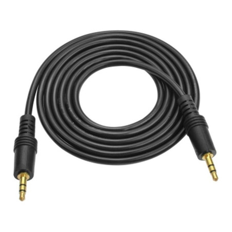 Кабель мультимедійний 3.5mm M to 3.5mm M 3.0m black Voltronic (YT-AUXGJ(M)/(M)-3.0-B)