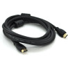 Кабель мультимедійний HDMI M to HDMI M 3.0m V2.0 4K black Ritar (HDMI(M)/(M)V2.0-3m-347P)