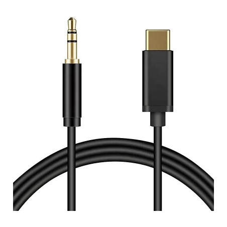 Кабель мультимедійний USB-C to 3.5mm M 1.0m black XoKo (AUX-002-BK)