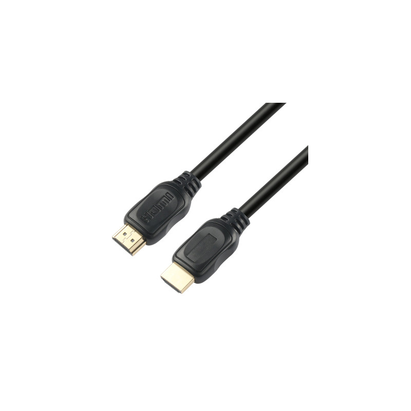 Кабель мультимедійний HDMI M to HDMI M 10.0m V2.0 4K60Hz black ColorWay (CW-CBHD081-BK)