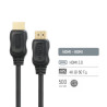 Кабель мультимедійний HDMI M to HDMI M 10.0m V2.0 4K60Hz black ColorWay (CW-CBHD081-BK)