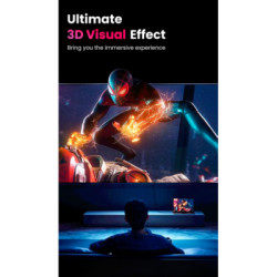 Кабель мультимедійний DisplayPort M to DisplayPort M 1.5m V1.4 braided DP114 black Ugreen (80391)