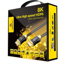 Кабель мультимедійний HDMI M to HDMI M 30.0m V2.1 8K 60Hz/4K 144Hz AOC Cablexpert (CCBP-HDMI8K-AOC-30M-EU)