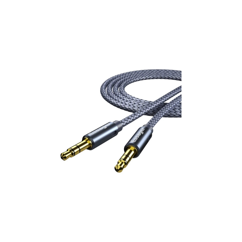 Кабель мультимедійний 3.5mm M to 3.5mm M 3.0m gray Essager (EYP35-DYC0G)