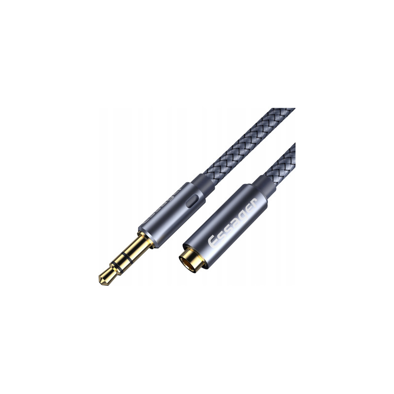 Кабель мультимедійний 3.5mm F to 3.5mm M 3.0m Essager (EYPY35-MYC0G)