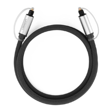 Кабель мультимедійний Optical Toslink 1.5m AV108 black Ugreen (10542)